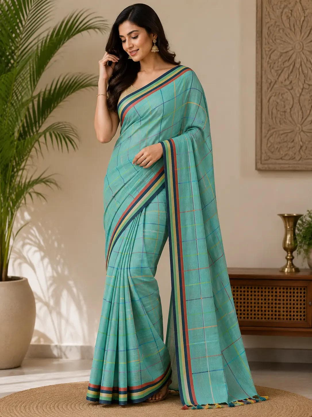Trendy Cotton Saree