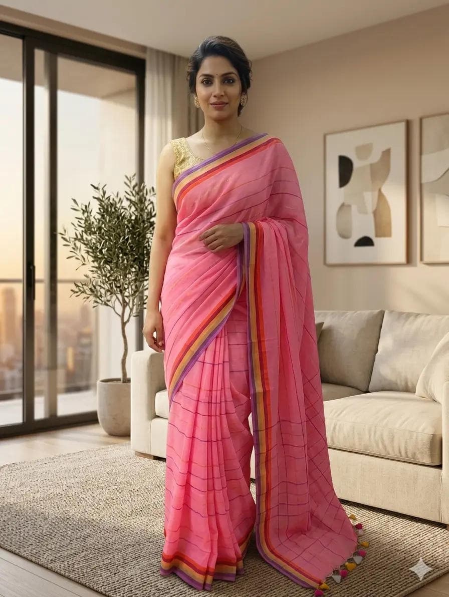 Trendy Cotton Saree