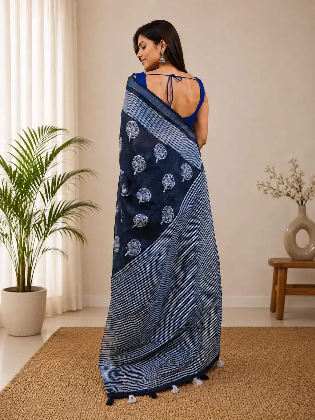 Embroidered Elegance Saree
