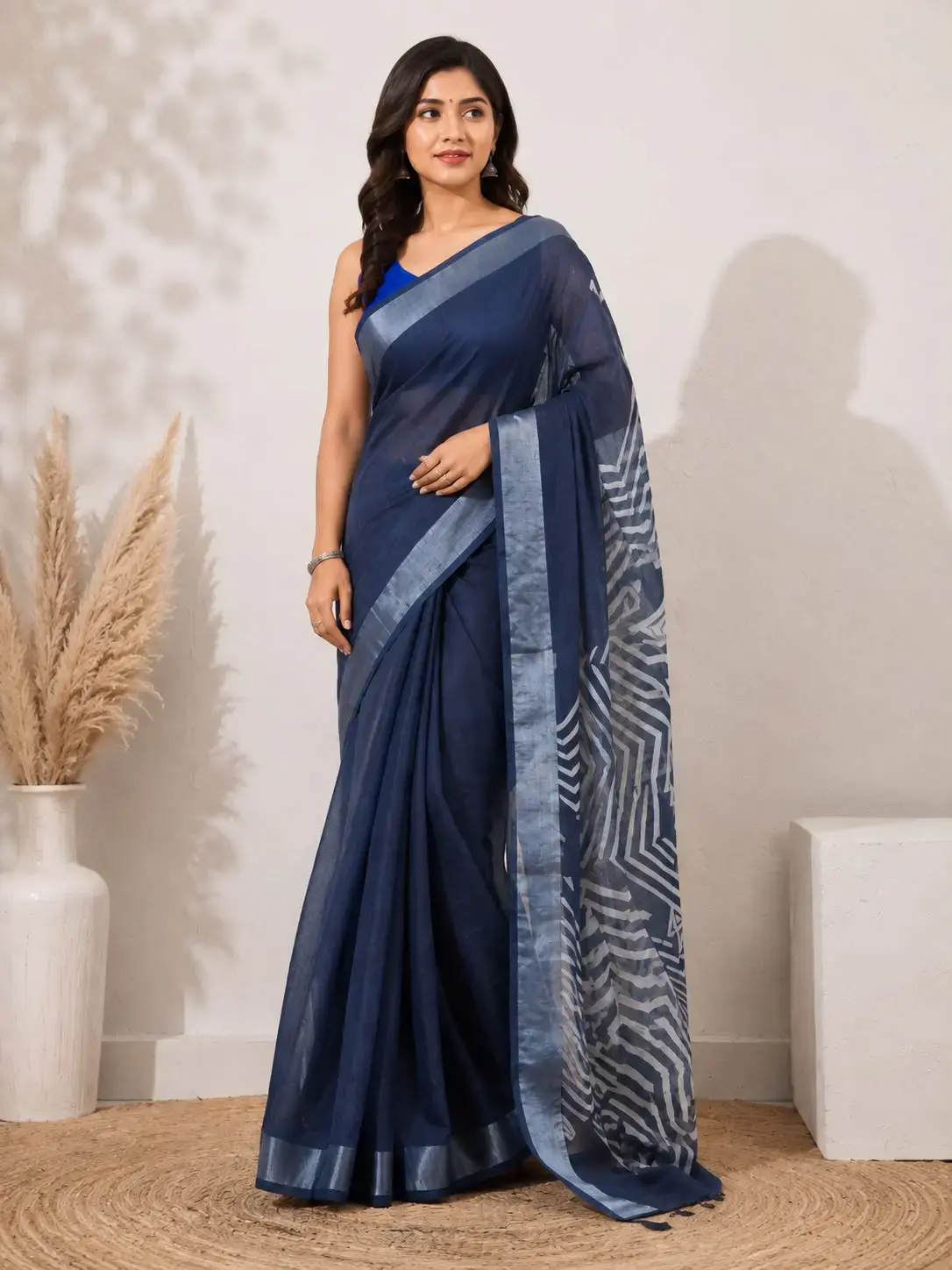 Embroidered Elegance Saree
