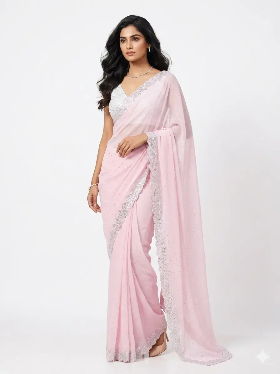 Soft Glam Saree