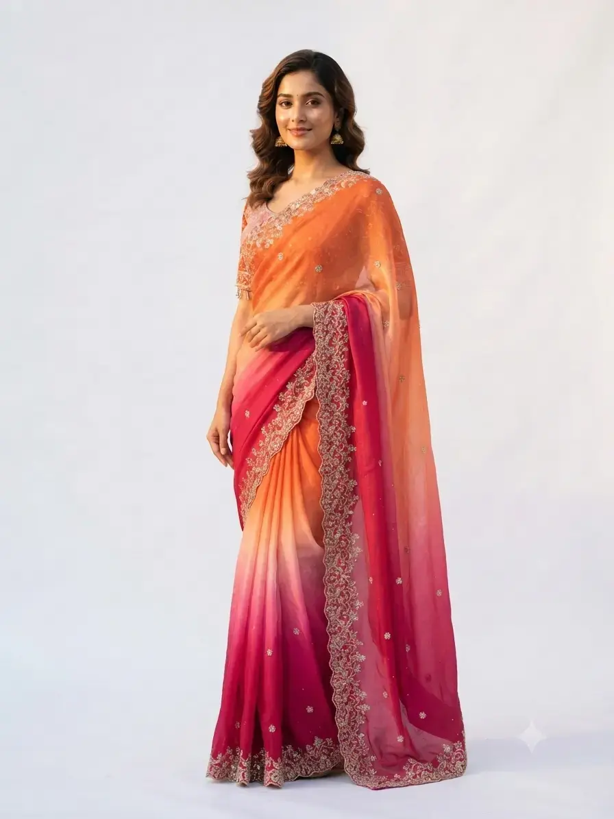 Soft Glam Saree
